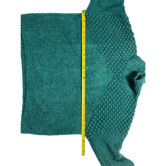 Free People Bradley Textured Pullover Sweater in Alpine Heather, size XL, NWOT - Picture 7 of 13